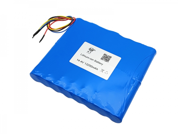 14.4V 13200mAh 18650圆柱锂电池 | 4S4P锂电池